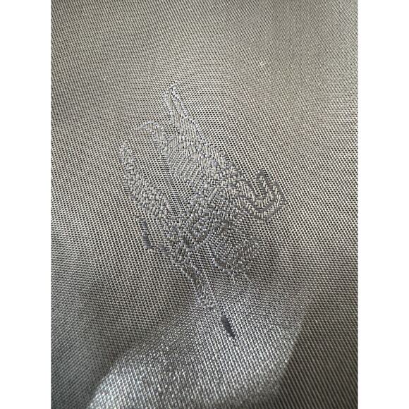 Vintage 90s Burberry Navy Blue 100% Wool Gold Logo Buttons Men's 44R - Picture 6 of 9